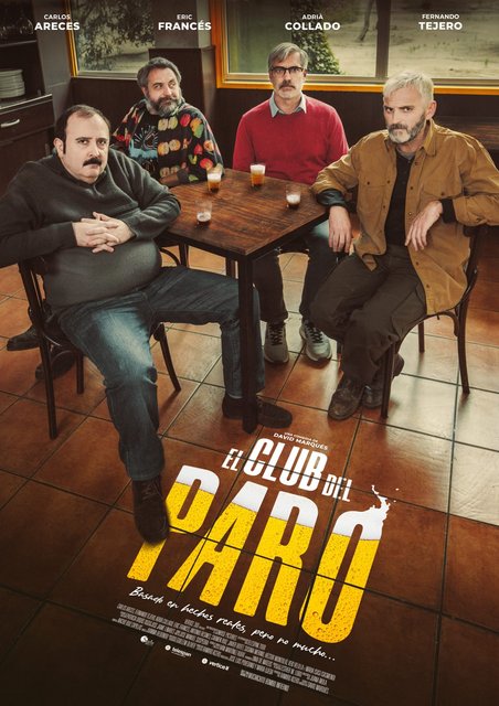 cineespanol's tweet photo. "El club del paro", de @aisladomarques, tendrá su Premiere mundial en @tarazonacine @fertejerom @adriacollado #ericfrances #carlosareces @vekivelilla @jbotet https://t.co/E93szWoniy