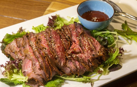 RECIPE: One of <a href="/jillstable/">Jill Wilcox</a>'s “go to” dishes for the grill is a marinated flank steak. Serve this Korean Style Flank Steak with steamed rice or boiled local corn and a big tossed salad: tinyurl.com/2mht4z82 #ldnont