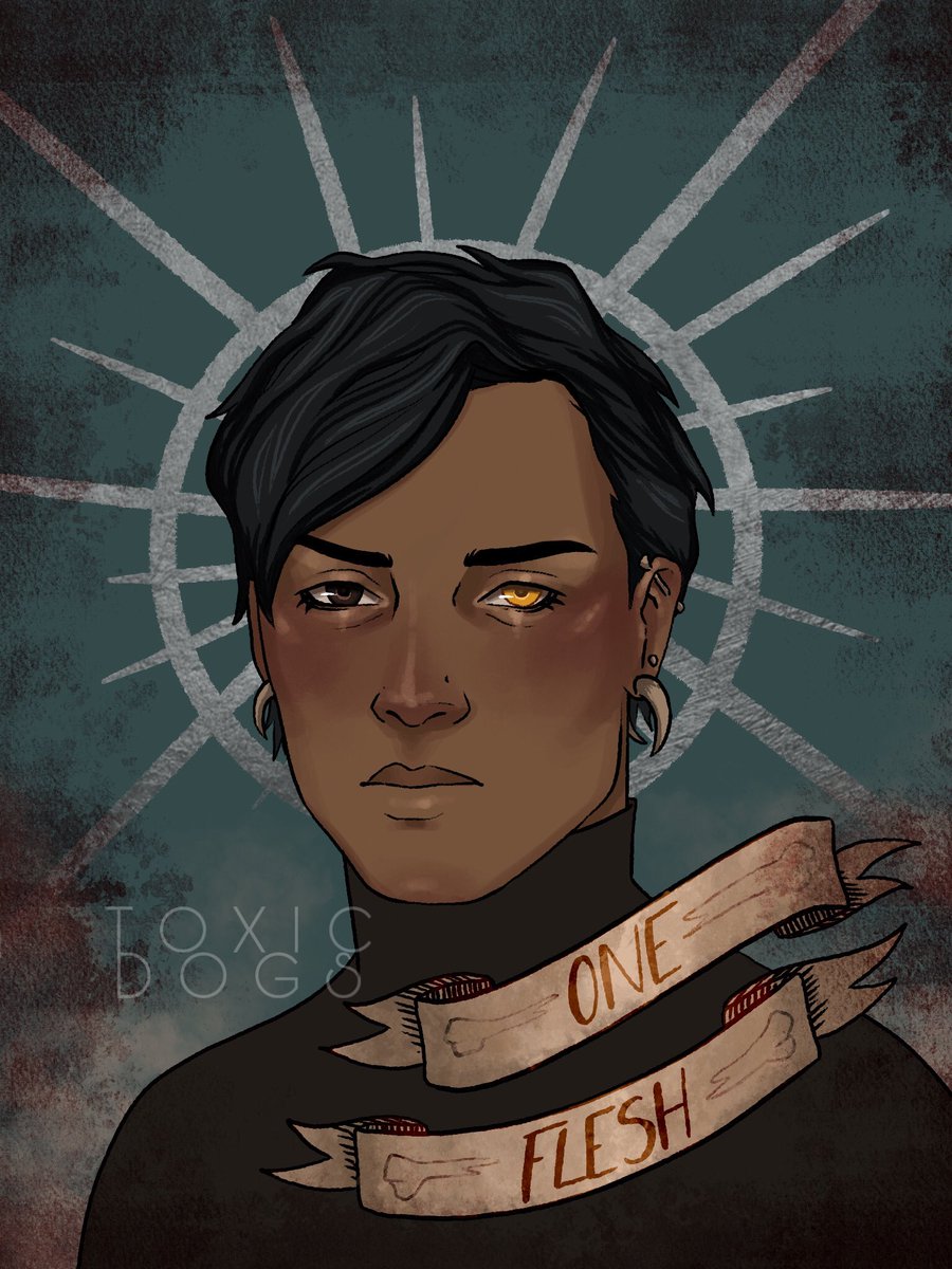 ToxicDogs's tweet photo. Updated Gideon and Harrow designs, wish I’d have seen the character descriptions sooner tbh 💖 #GideonTheNinth #HarrowTheNinth https://t.co/1qSmggyIMC