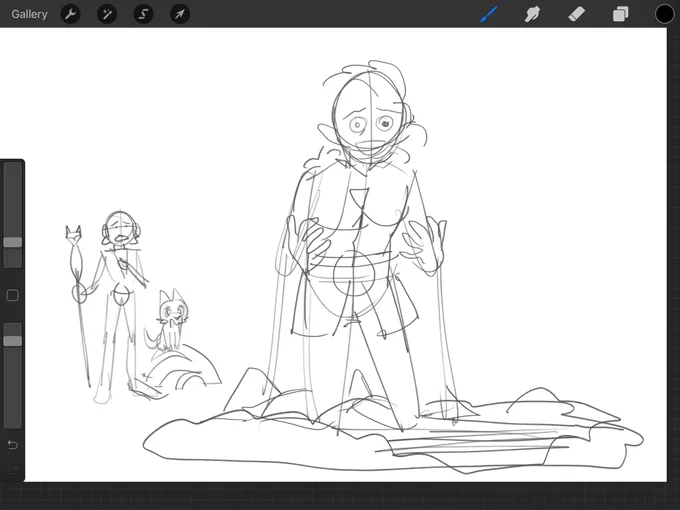 (toh spoilers)

doing a screenshot redraw from the new ep and i thought you guys would like the sketch ❤️ 