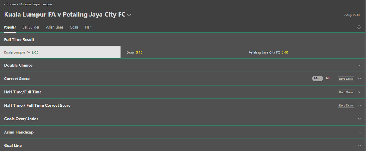 QeeYouBet's tweet photo. Malaysia Super League 🇲🇾

⚽️KL City - Petaling Jaya City

Pick : KL City

Mise : 0,5%

N'hésitez pas à #RT 🔁#FAV  ❤ un maximum pour soutenir et si vous suivez.

#TeamParieur https://t.co/VMG0TNLuAd