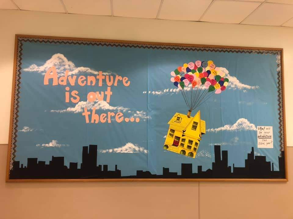 NewAugustaNorth's tweet photo. "This woman has the BEST bulletin boards, hands down." Mrs. Traphagan
Thanks to Miss Allegree for making our hallways POP! https://t.co/WCcn99wadz