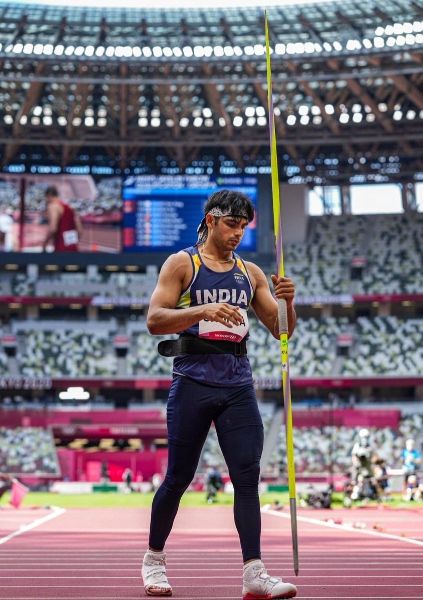 vyomavyas's tweet photo. History has been made! #NeerajChopra #Tokyo2020 https://t.co/CR2Wctl8MV