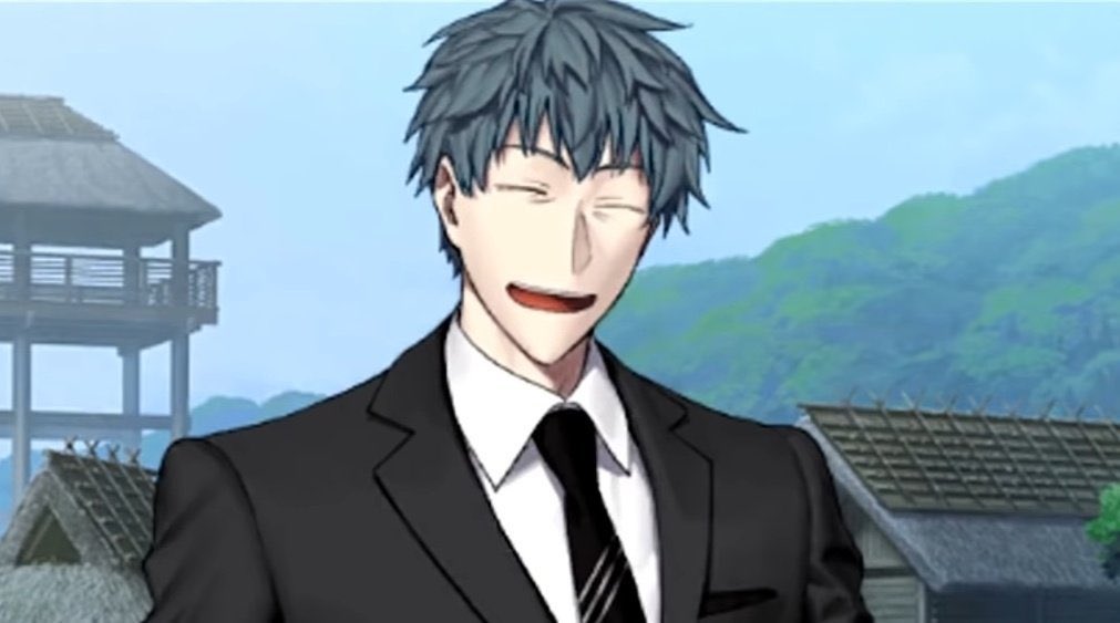 “อื~ม จะผมหรือพวกนาย ไม่ว่าหน้าไหนก็ไม่มีสิทธิ์มาพูดเรื่องศักดิ์ศรีให้อาชีพตัวเองทั้งนั้นแหละ! ไม่ว่าฉากหน้าจะถูกเรียกด้วยคำว่าอะไร เนื้อแท้ก็เป็นแค่ฆาตกรดีๆนี่นา จับอาวุธโดยที่ไม่แม้แต่จะรู้สึกน้ำหนักของมันเลยด้วยซ้ำเนี่ย— พูดก็พูดเถอะ เลิกซะนะแบบนั้นน่ะ?”