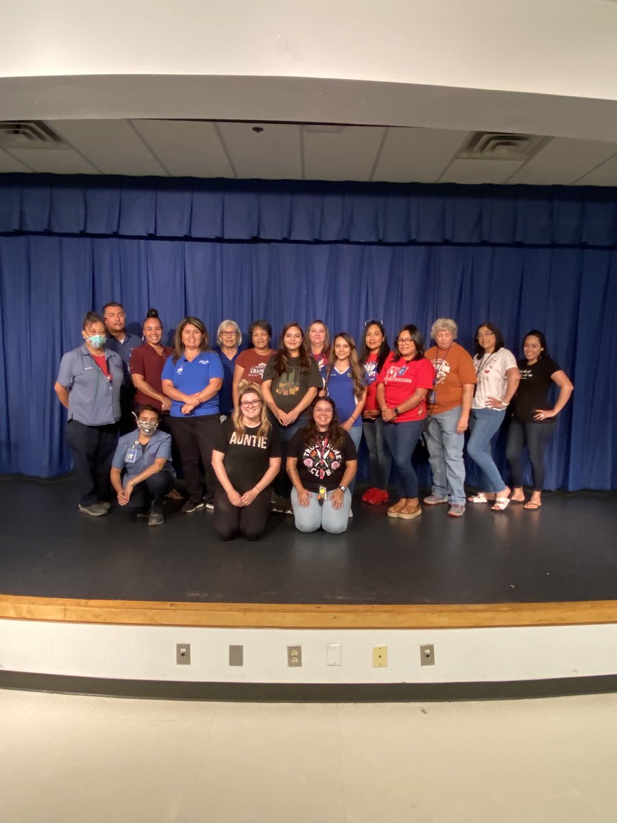 I can’t express enough how amazing these people are! They are the backbone of our campus! They make everything run smooth and they always have a smile on their face! Thank you for all your hard work this week! #teamofexcellence