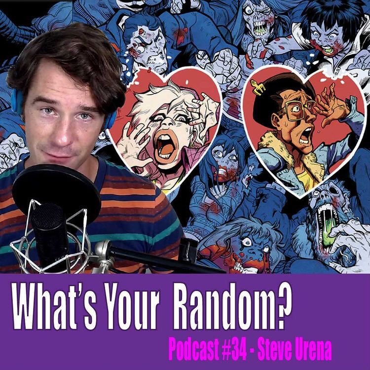 TheSteveUrena's tweet photo. https://t.co/yjGeO4XMnj check me out on the @whatsyourrandom podcast talking zombie date night. We also get the first podcast appearance of my girlfriend and editor Allegra Calderaro on a podcast. Check it outttt https://t.co/Lo1rBOj0g3