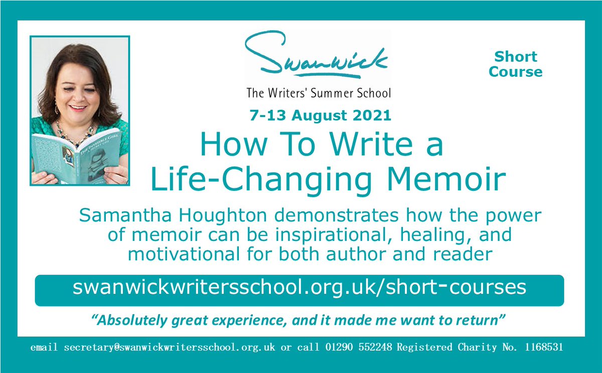 swanwickwriters's tweet photo. ...in addition to memoir, writing believable LGBT+ characters, and even more scriptwriting (plays this time).
2/2
#swanwickwriters #swanwick2021 https://t.co/ucUBfGLALi