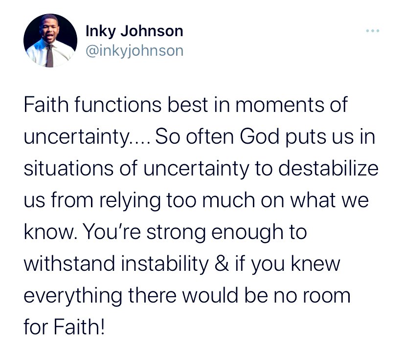 inkyjohnson's tweet photo. Blessings on the journey https://t.co/xjDYOZdOSM