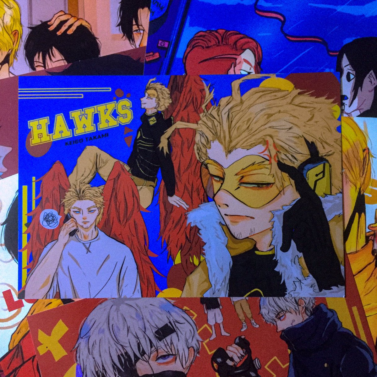 hanibeets's tweet photo. sadly, i only have limited stocks until the end of ecq :(( i also have some art prints that i still haven’t decided if i would sell— but selling it for 8.8 with limited copies (ex. hawks&amp;inumaki)

but i’ll be back with new products! 💪🏼💕 stop by for 8.8 sale if you can! <3 #artph https://t.co/lhhnim6Sdj