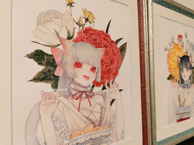 #花の日
花の日なので花を描いた作品を🌼! 