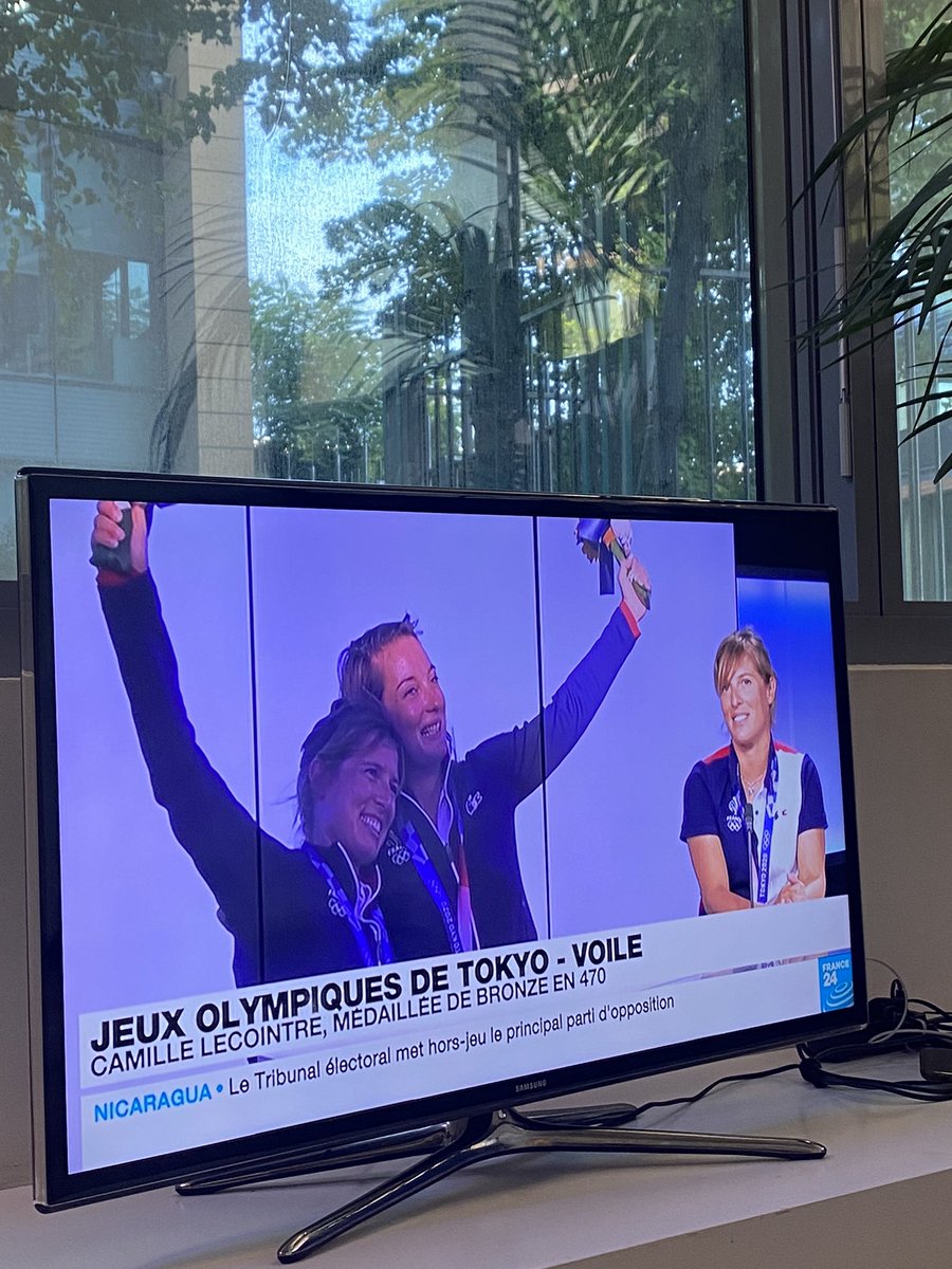 Camille Lecointre et Jérémie Mion - Paris 2024 tweet media