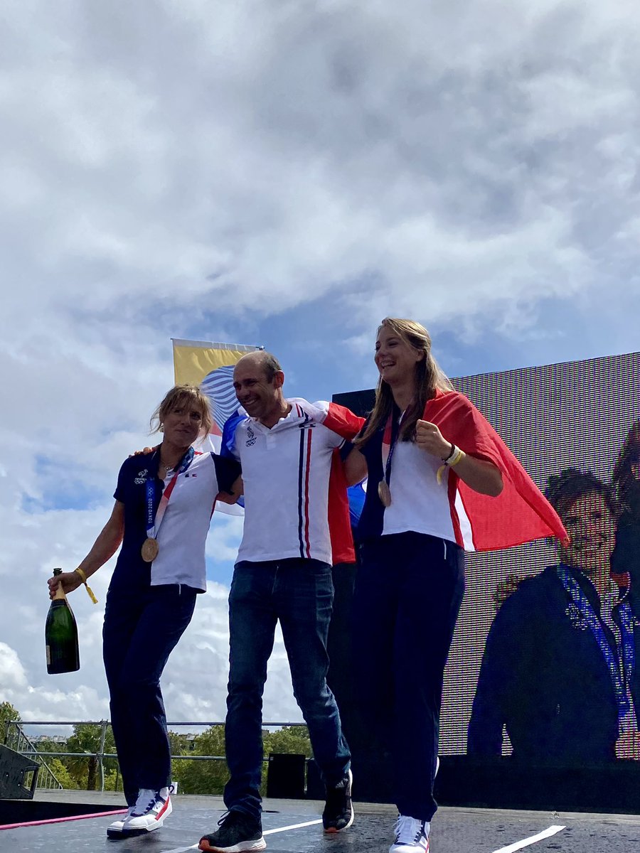 Camille Lecointre et Jérémie Mion - Paris 2024 tweet media