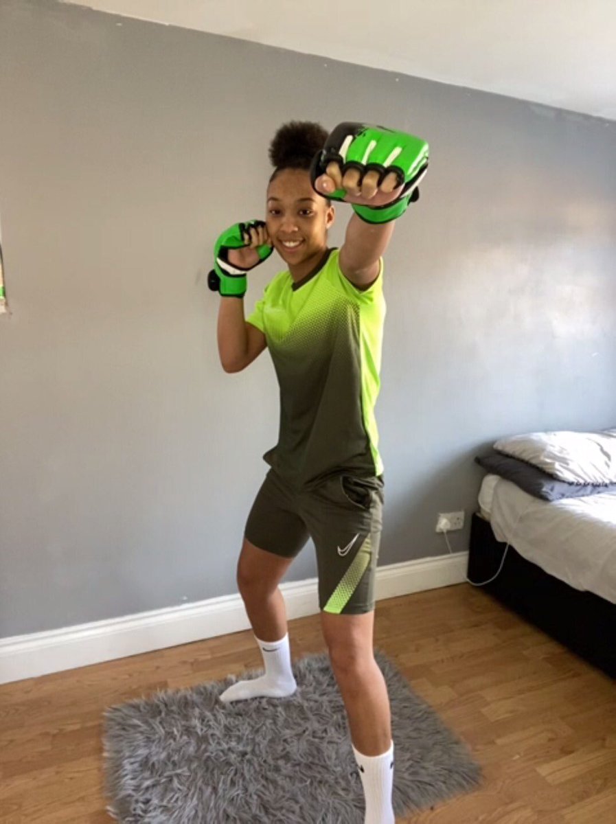 SocialArkCIO's tweet photo. Our very own @BrogansOnline put us through our paces this morning. We needed this session so much! Thanks Brogan! #Boxersize Thanks also to @TNLComFund 
#ByUsForUs #SocialArkFamily 💙 https://t.co/cf0ts4uvsK