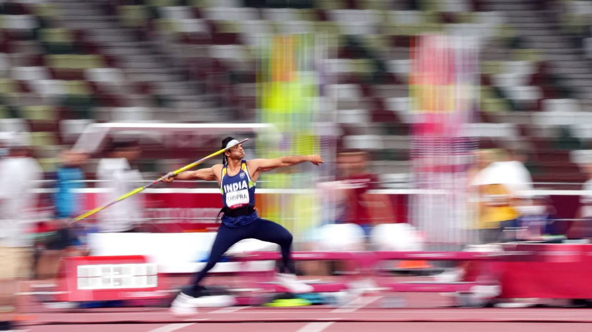 Panjab University, Chandigarh (@officialpu) on Twitter photo #NeerajChopra has created a history by winning first Olympic Gold for #India 🇮🇳 in #Athletics ( #JavelinThrow ). <a href="/Neeraj_chopra1/">Neeraj Chopra</a> is an <a href="/OfficialPU/">Panjab University, Chandigarh</a> alumni.
HE DID IT ✌✌✌
#Olympics #Tokyo2020 #NeerajChopra has created a history by winning first Olympic Gold for #India 🇮🇳 in #Athletics ( #JavelinThrow ). <a href="/Neeraj_chopra1/">Neeraj Chopra</a> is an <a href="/OfficialPU/">Panjab University, Chandigarh</a> alumni.
HE DID IT ✌✌✌
#Olympics #Tokyo2020