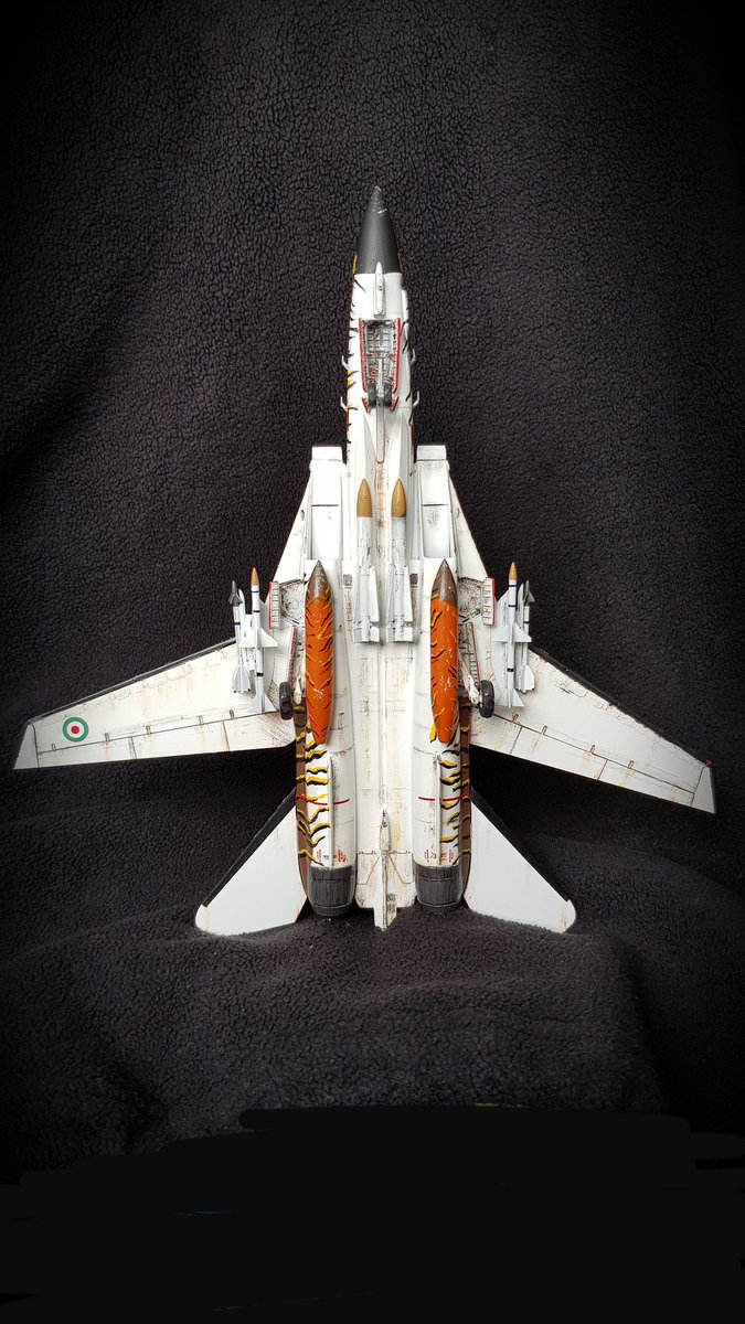 john_bartrop's tweet photo. Right calling this done, it's got some issues but I'm leaving them alone. Don't want to make it any worse. #TomTiger 72 scale @ItaleriModelKit https://t.co/KdXPLVh95B