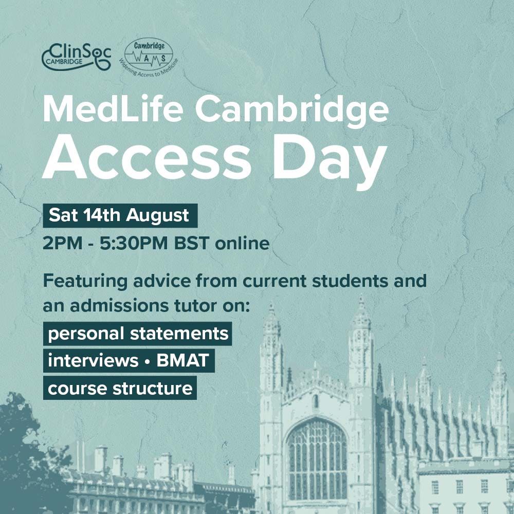 Cambridge Medical Society tweet media