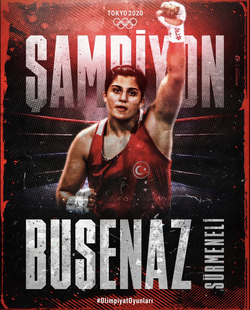 #Tokyo2020 ’de altın madalya alarak, Olimpiyat tarihimizin ilk şampiyon boksörü olan #busenazsurmeneli'yi tebrik ederiz.