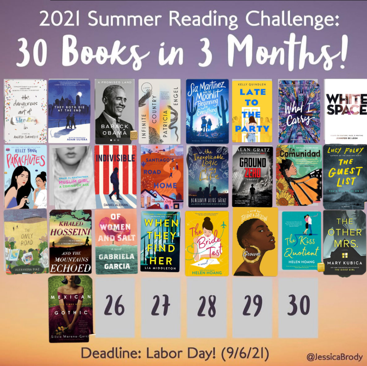 emilyfranESL's tweet photo. I’ve really enjoyed reading this summer. I needed a way to unplug &amp; recharge — reading helped!
I joined the #30BooksIn3Months challenge &amp; I’m almost done 😀🔥📖📚☀️💦🌱
 #pd4uandme https://t.co/ObTkXscMpT