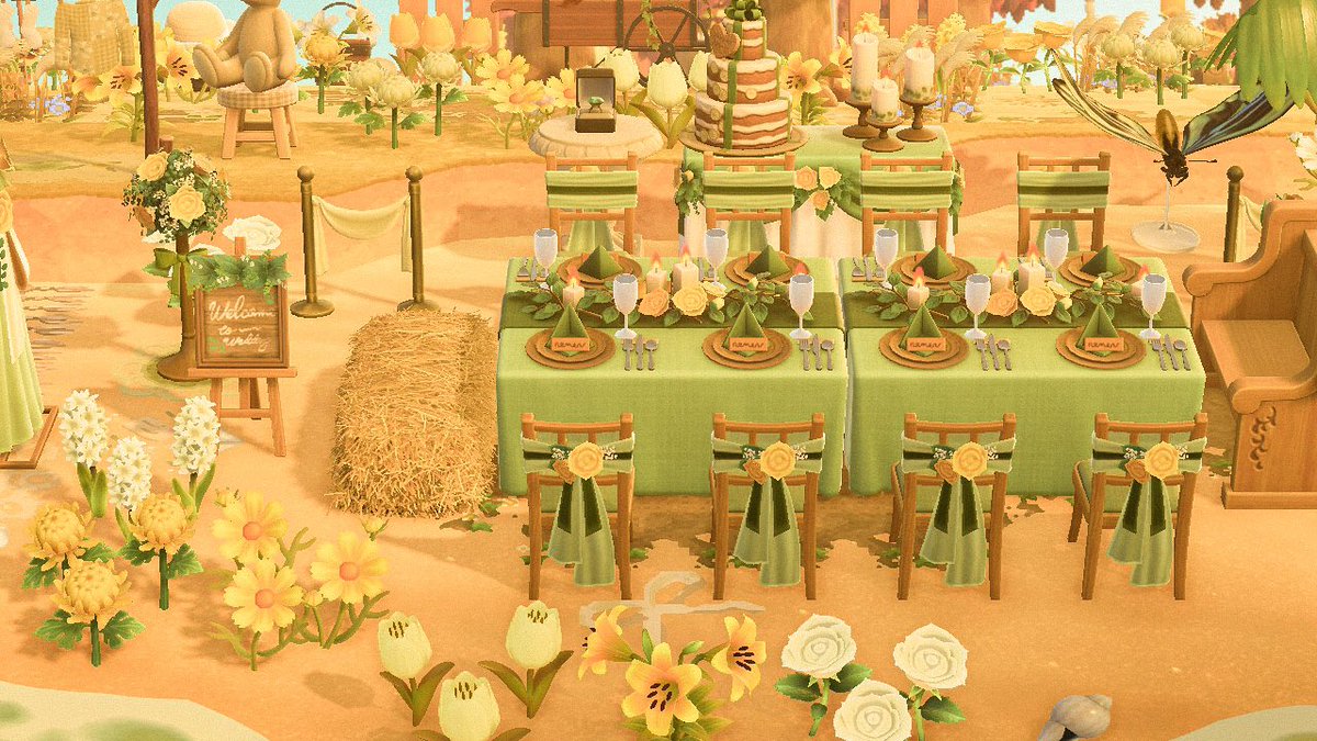 mushtwigs's tweet image. a wedding on the beach 💍🥂 i made this area for my gf who sent me the cutest ring in game 🥺 i hope our real wedding is just as magical ✨

💌preset: sunscreen by @/faesprout #acnh #animalcrossing #springcore #acnhinspo