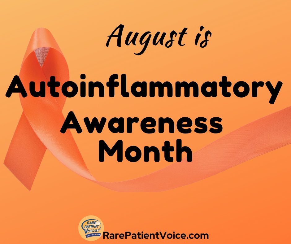 rarepatientvoic's tweet photo. #autoinflammatory #RA #rheumatology #RheumTwitter #autoimmune #autoinflammatoryawareness #august4autoinflammatory #autoinflammatory #autoinflammatorymonth #hope4SAID #notjustafever #morethanafever https://t.co/2lIVsXMFVY
