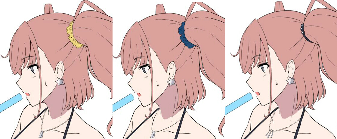 こんな風に色々試してるせいで時間かかっちゃう。まあ大した違いじゃないこと多いんだけど… 