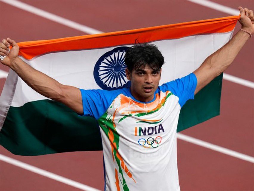 लठ गाड़ दिया !! Literally 😂😂

#NeerajChopra