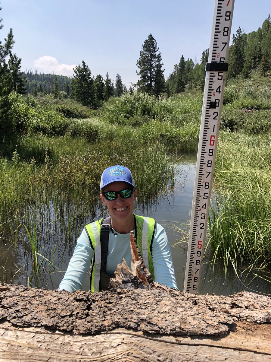 SEaquatics's tweet photo. Some action photos of our stream crossing protocol training in the west! This is the Wasatch National Forest. Culverts, dams, and diversions threaten native aquatic species. These two structures were upgraded to allow fish passage. @TroutUnlimited @USFWSFisheries @FishHabitat https://t.co/i9i3wSdZ3S