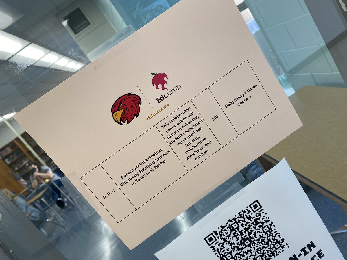 Yesterday, our teachers stepped up and facilitated our first ever <a href="/LetoHighSchool/">Leto High School</a> #Edcamp, and it was awesome! You know it was good when teachers were stopping me in the hall to ask for more time next time!! ❤️💛