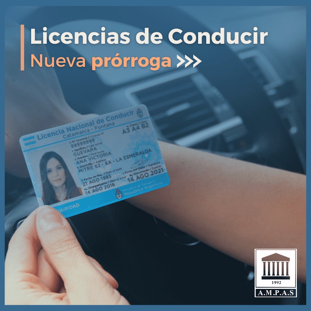 ampasoficial's tweet photo. ¡𝐍𝐔𝐄𝐕𝐀 𝐏𝐑𝐎́𝐑𝐑𝐎𝐆𝐀! - Licencia Nacional de Conducir 🚗

Como 𝗣𝗿𝗼𝗱𝘂𝗰𝘁𝗼𝗿 𝗔𝘀𝗲𝘀𝗼𝗿 𝗱𝗲 𝗦𝗲𝗴𝘂𝗿𝗼𝘀, es muy importante mantener informados a nuestros clientes acerca de la actualización permanente y renovación de las Licencias Nacionales de Conducir! https://t.co/4j3tvNKISo