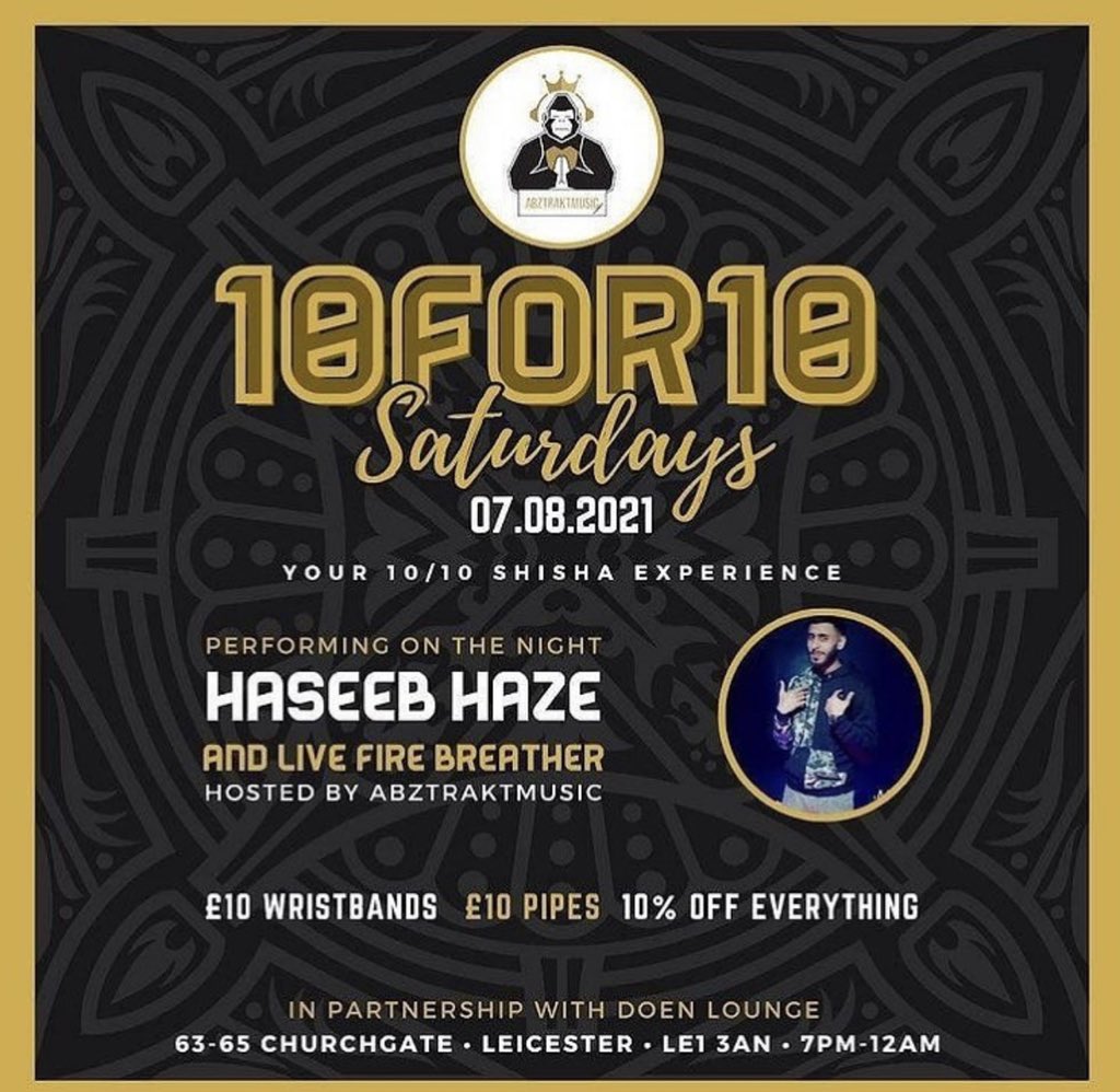 Performing tonight at Deon Lounge Leicester!