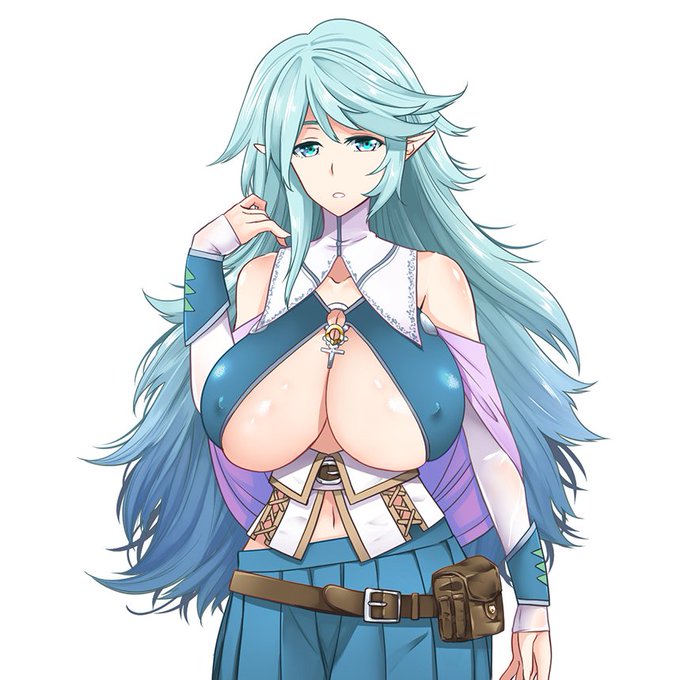 神乳様の「反逆のアパスル」にて描かせていただいたアリアちゃんです。

https://t.co/DIPF0bhP1z

#神乳 #反逆のアパスル #もみやま #おっぱい #巨乳 #エルフ 