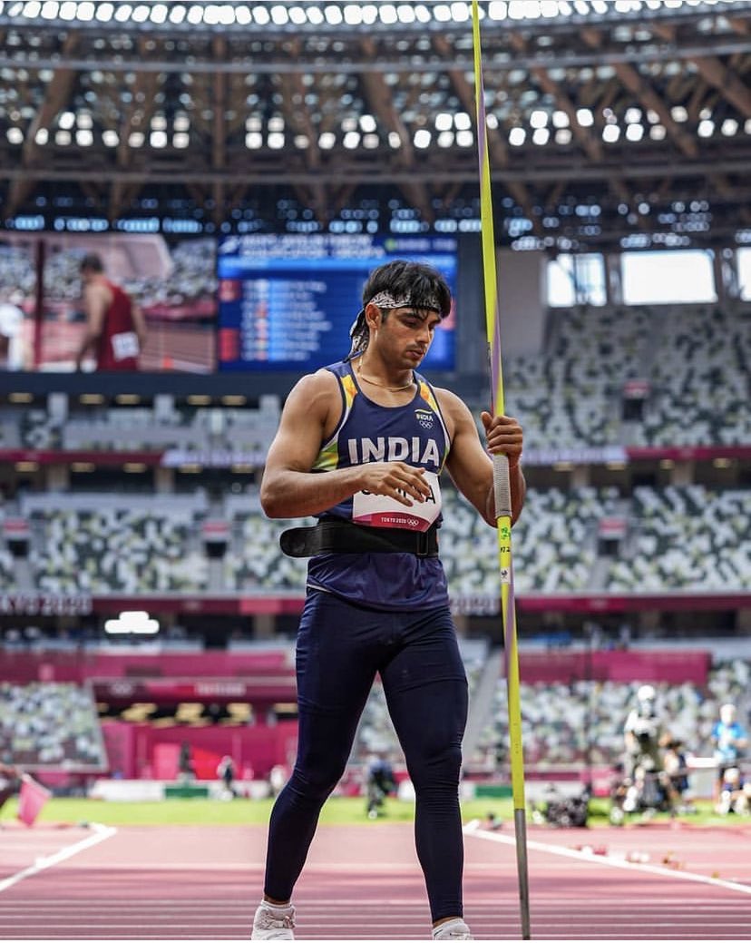 MonuSinghal18's tweet photo. He is the first Indian to win the athlete medal 🥇. Proud of you @Neeraj_chopra1 #Tokyo2020
#neerajchopda #IND  #Cheer4India 
#IndiaTodayAtOlympics https://t.co/OBFpjsQJmi