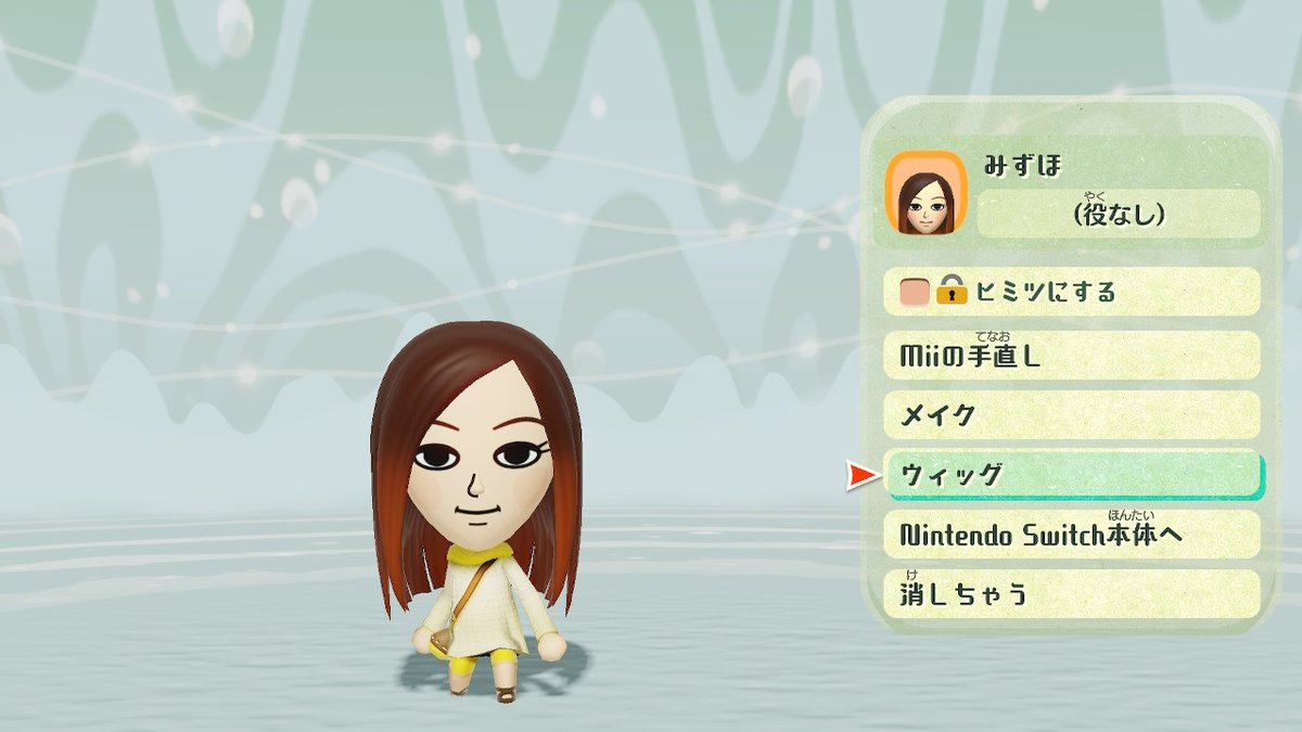 超久しぶり、公式Miiのイメチェンの新作。 今回は超メジャーなメンバー