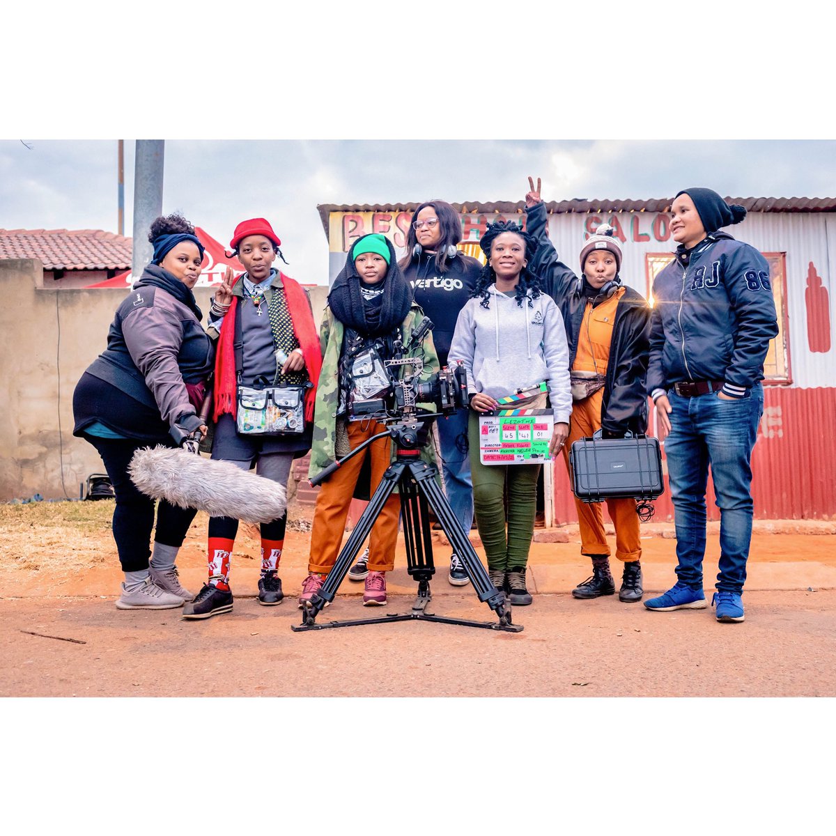 Our first film where our queens were right at the forefront, showing us that it can be done!!! 

#Lezothi #LeburugraphyPictures #MzansiMagic #FemaleDOP #WomenInFilm #Storytelling #Filmmaking #CelebratingWomen