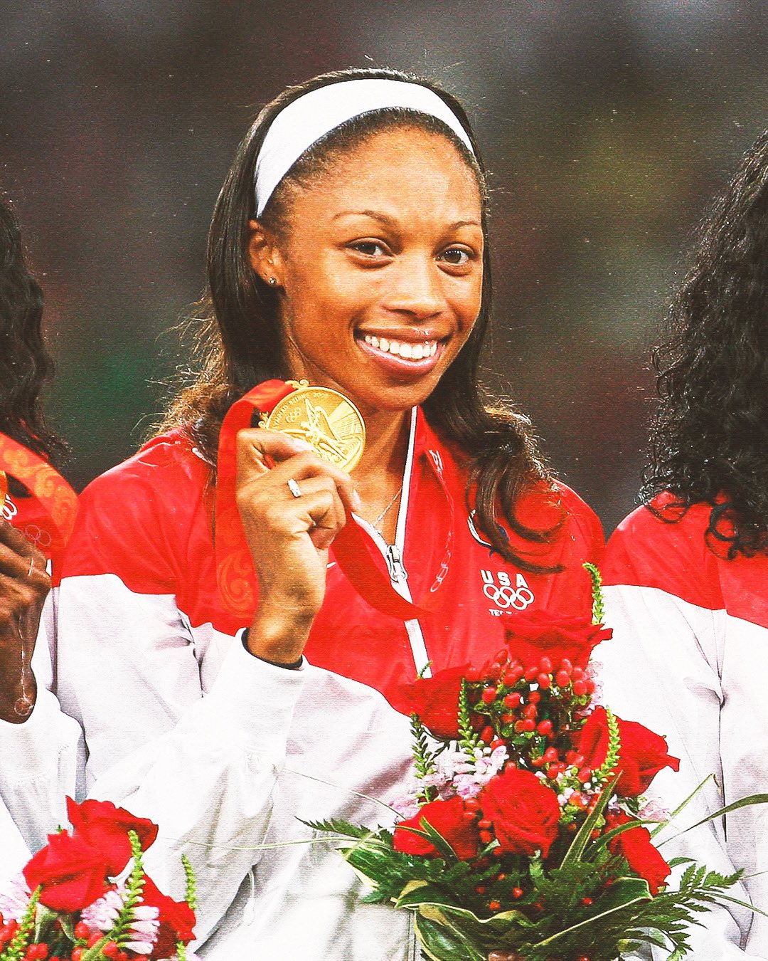 Allyson Felix at the 2016 Rio Olympics