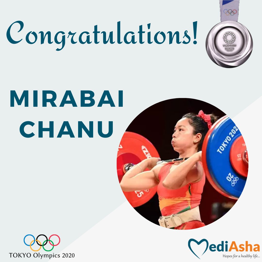 MediAsha_Tech's tweet photo. Glorious performance by Team India in Tokyo Olympic 2020

Proud moment for all Indians. An achievement we shall cherish and celebrate forever.

#tokyoolympics2020
#olympics
#cheer4india
#teamindia
#IndiaOlympics @mirabai_chanu @Pvsindhu1 @Neeraj_chopra1 @RaviKumarDah https://t.co/hvIboaB7mK