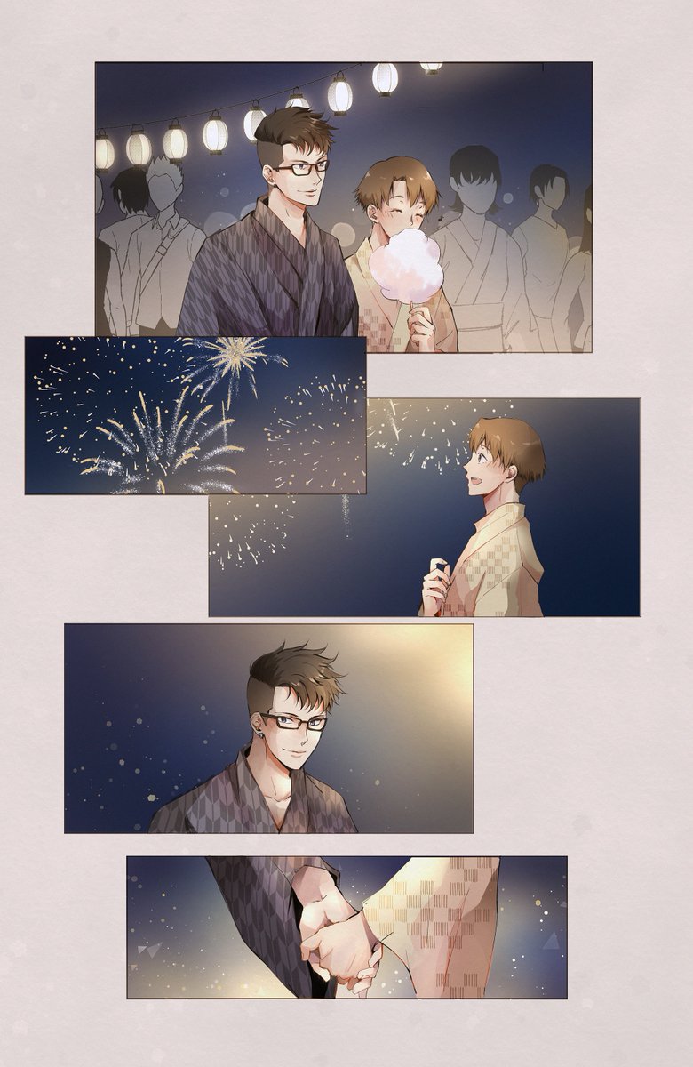pochi092114's tweet photo. ユキ神．お題「夏祭り」
Theme: Festival (Light Yukishin❄️🍒)
Another year, another summer festival💖
#kazesummer https://t.co/xcfcTDP541