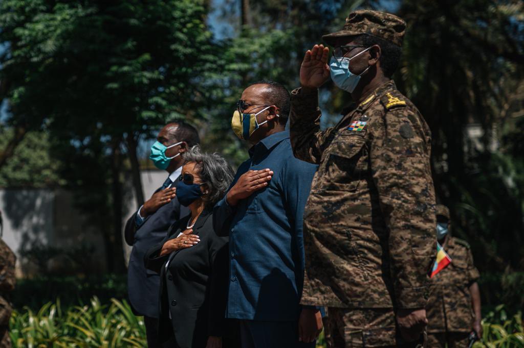 naafaaye's tweet photo. Government of Ethiopia attempts to find heartbeat but none is found. Prime Minister #AbiyAhmedAli is undergoing additional testing to rule out a potential zombie apocalypse in #AddisAbaba https://t.co/km9xpKucKU