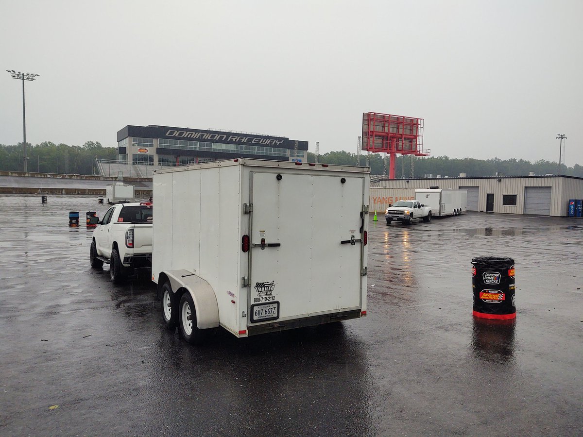ZachSprouse86's tweet photo. It's Raceday!!! Mother Nature has other plans.  The Twin 25s have been postponed until August 28th. Next race is August 21st at @DominionRaceway 

@cowboyjacks 
#MetadataForensics
#SpainTireCenter
@mechanixracing 
@NSHSWolverines 

#86TheCompetition https://t.co/JdBEC0JhLD