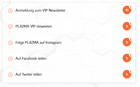 Pl4ZMAcom's tweet photo. ❗ PL4ZMA VIP - Wie kann ich Punkte sammeln ❓
Punkte sammelst du wie folgt:
➡️ Einmalig über die Aktionen im Bild
➡️ Bei jeder Bestellung die du tätigst bekommst du einen Punkt pro 1€
➡️ “refer a friend” - empfehle uns Freunden über deinen persönlichen Link
#PL4ZMAVIP https://t.co/449cJ5nKNz