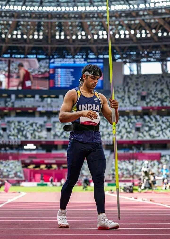 47singhayush's tweet photo. First Gold Medal for India in Tokyo Olympics! 💥
Proud moment for India🇮🇳🇮🇳🙏
Congratulations🌹🌹
#NeerajChopra
@WhoNeerajKumar
@DBkrantikari @Realabhishek23 https://t.co/wiCXQaVFaL