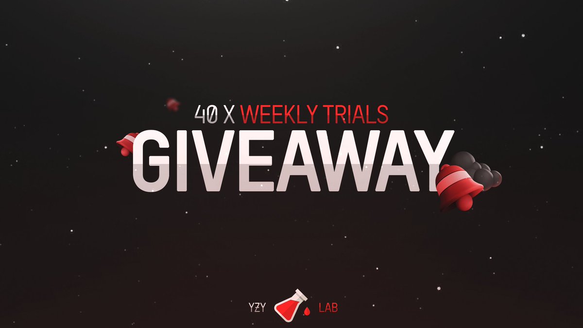 We will be giving away 40 weekly trials, yes 40! 🤯

After the trial is over, we will choose who gets the opportunity to purchase a membership, more details will be available if you're chosen.

To participate:
1. Like ❤️
2. Retweet ♻️