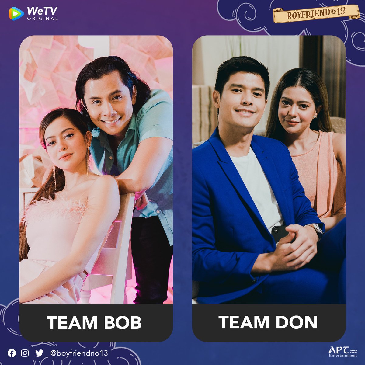 We’re no photographers but we can picture them together! 📷 Kanino nga ba mas picture-perfect si Kimverly?

Comment lang kung #TeamBob ka or #TeamDon! Stream all episodes of #BoyfriendNo13 for free on <a href="/WeTVPhilippines/">WeTV Philippines</a>.

#BF13onWeTV
<a href="/sueanna_dodd/">Sue Anna Dodd</a> <a href="/akosijcdeberat/">jc de vera</a> <a href="/qaloyJCsantos/">JC Santos</a>