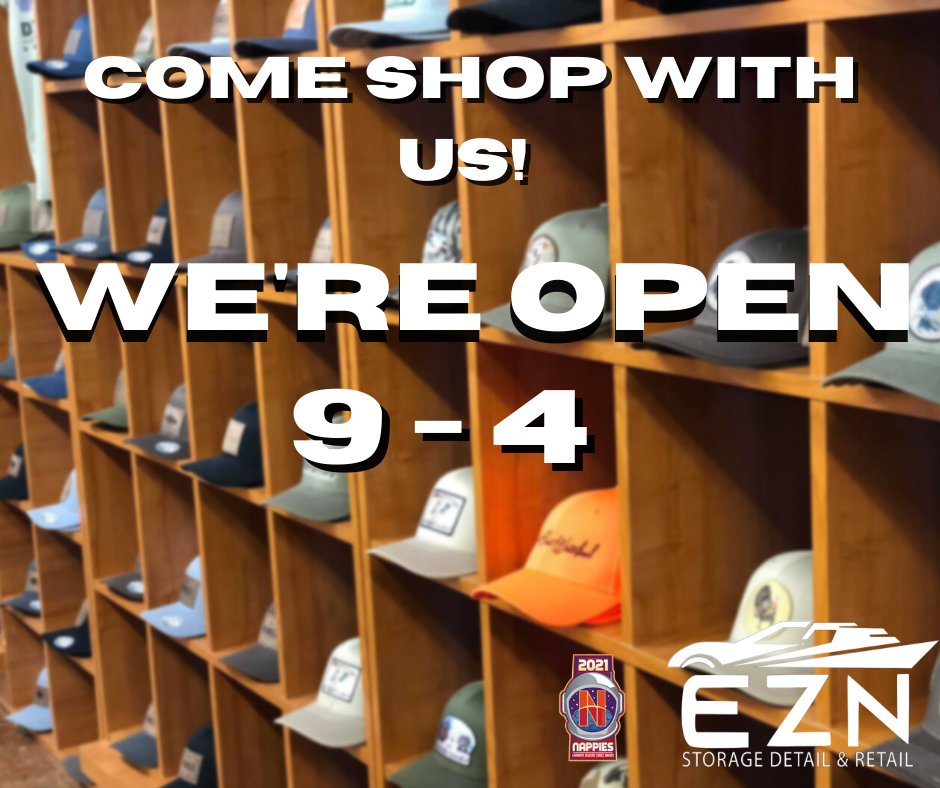 EZNstorage's tweet photo. We are open today from 9-4!

Come shop all your favorite apparel!👕
1009 Shelton Beach Road, Saraland, AL 36571 📍 https://t.co/ZAQVgzPA9L