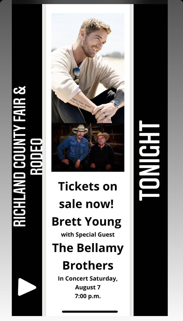 BrettsYoungster's tweet photo. TONIGHT⬇️
#brettyoung #notyet #weekendslookalittledifferentthesedays #byofc https://t.co/a4wR4Rj3up