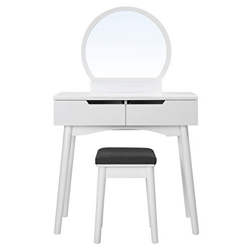 HousesZed's tweet image. Check out this product 😍 SONGMICS Sunflower Modern Makeup Table with 2 Large Drawers and Rails with... 😍 

Shop now 👉👉 shortlink.store/T7JC3WtbEB 

#homeimprovementsuk