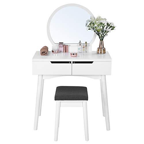HousesZed's tweet image. Check out this product 😍 SONGMICS Sunflower Modern Makeup Table with 2 Large Drawers and Rails with... 😍 

Shop now 👉👉 shortlink.store/T7JC3WtbEB 

#homeimprovementsuk