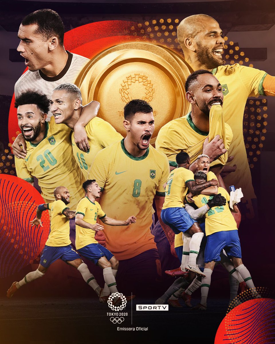 CBF Futebol on X: ACABOOOOOOOOOU! O BRASIL VENCE A ESPANHA NA PRORROGAÇÃO  E CONQUISTA O SEGUNDO OURO OLÍMPICO DO FUTEBOL NA SUA HISTÓRIA!  VAAAAAMOOOOOOOOOO!⚽🏅🇧🇷 #BRAxESP #SeleçãoOlímpica #JogosOlímpicos   / X