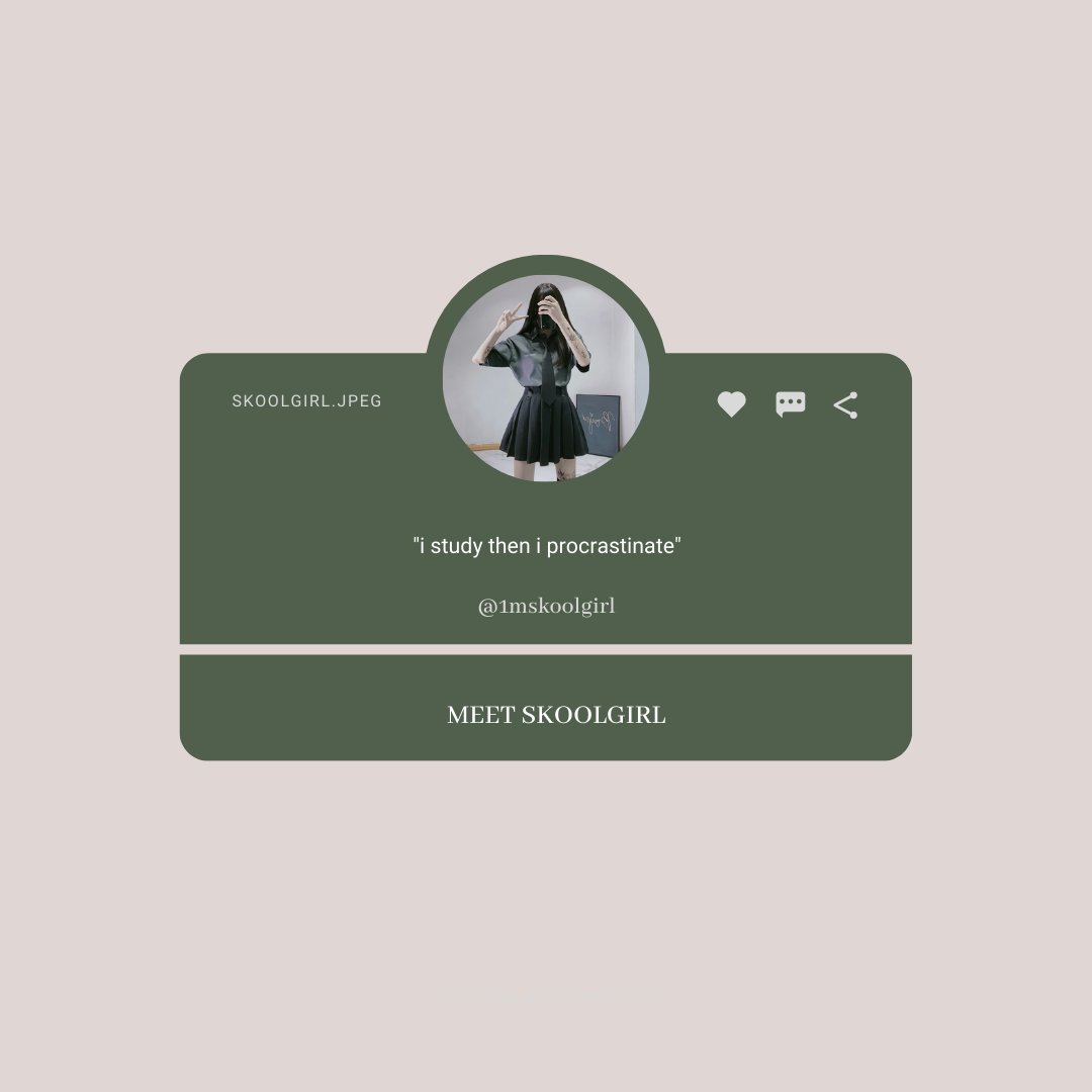 1mskoolgirl's tweet image. Hello, this is skoolgirl!
u can call me tensei:)

BSN
20
Alien/it
Filo
Eng/Tag

Let's be moots!
 #studytwt
#studytwtph