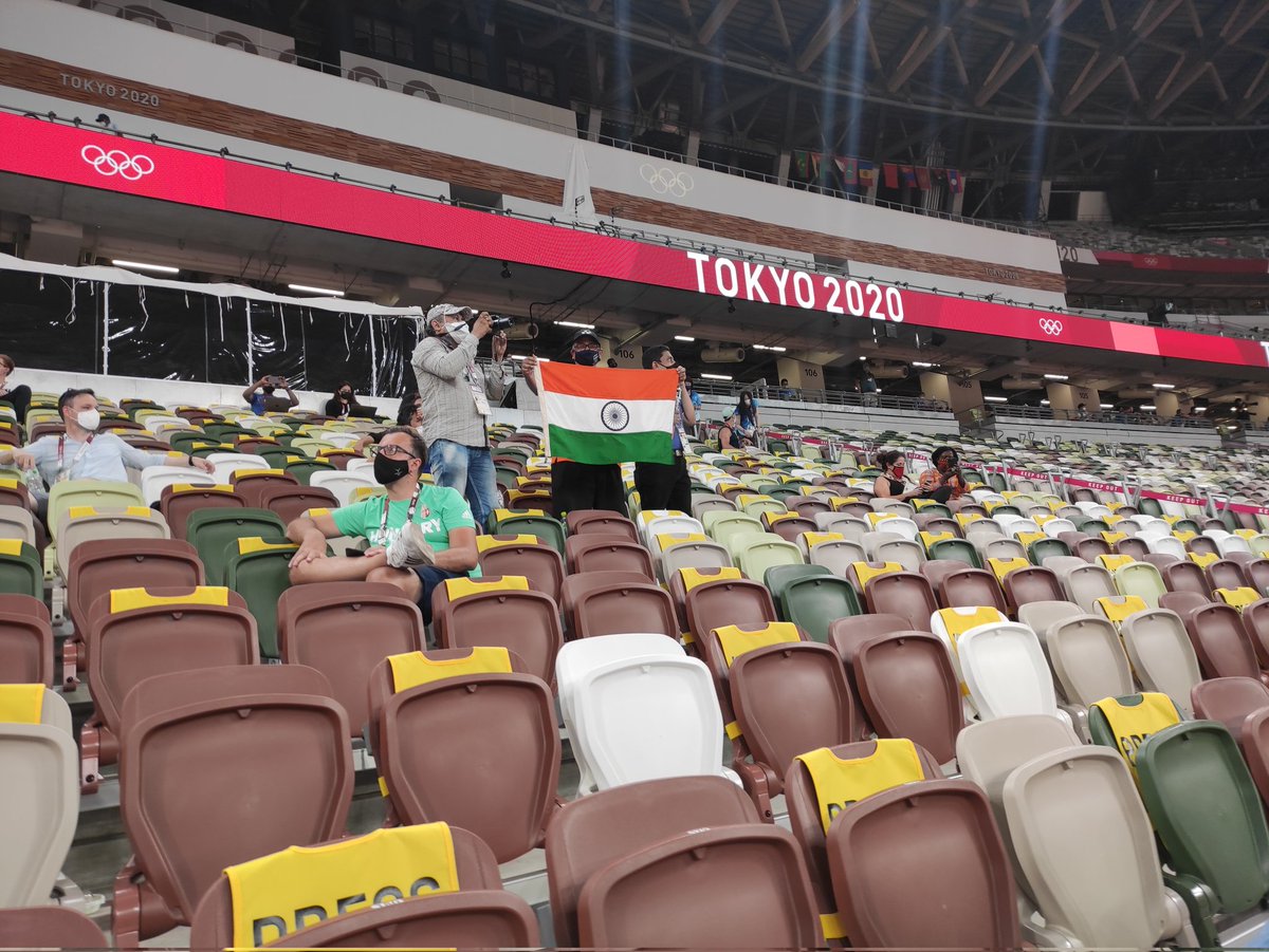 Medaglia d'oro per l'India. Che onore guardare la gara. Forza भारत !

#gorincast #OlimpiadiTokyo2020
#Athletics